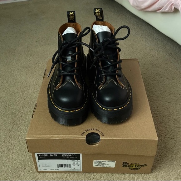 ❌SOLD❌ NIB Dr. Martens Church Quad Platform - Picture 2 of 7